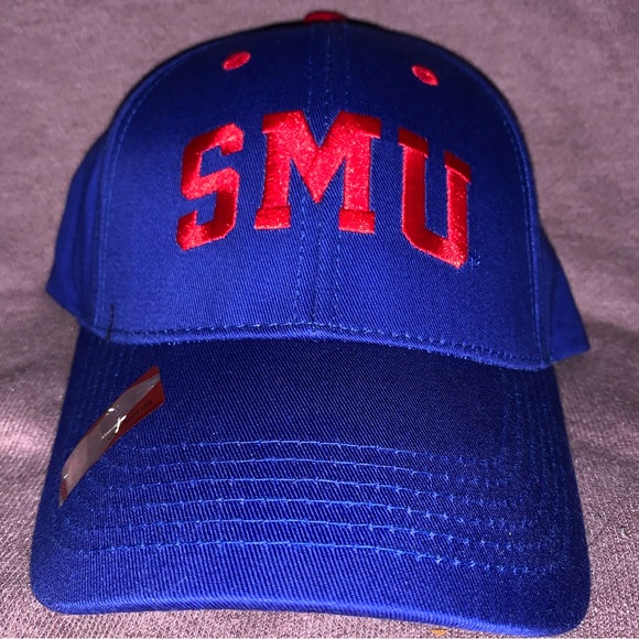 🐎🏟️ SMU Mustangs Lightweight Structured Fit Hat 🏟️🐎 - Picture 1 of 7